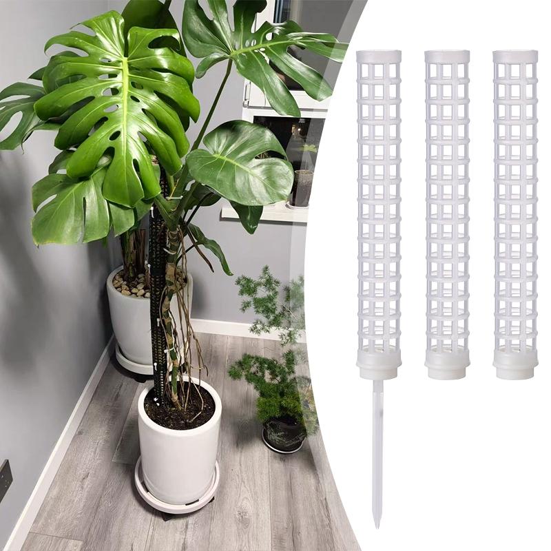 25Cm Moss Pole Plastic Plant Stand Support Plant Climbing Plants Guardian Tutors Moss Stick Growth Garden Support Accessories