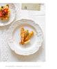 Elegant Retro Embossed Ceramic Dinner Plate Collection