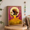 Disney Belle Rose Paint By Number Kit Number Drawing Canvas DIY Picture Home Decor Disney Princess Oil Painting Wall Art Bedroom Gift