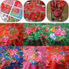 High Density And Exquisite Cotton Printed Fabric Exquisite Texture As Show The Picture Breathable And Skin Friendly