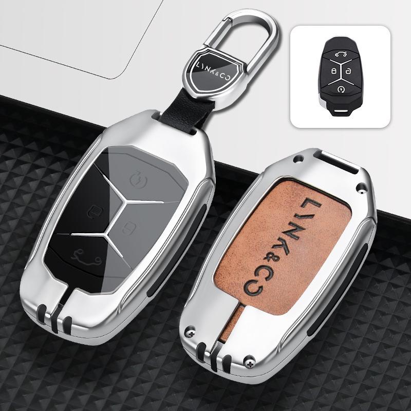 

Чехол для ключа Lynk & Co 01: Креативный, Высококлассный, Ограниченная серия, Трендовый, Панель личности Модель 03 с пряжкой.