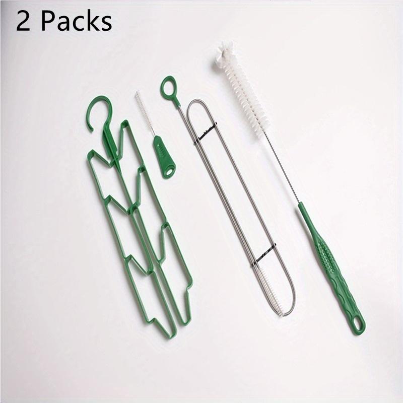 

Набор из 2 щеток для чистки мешков с водой, включая гибкую длинную щетку для мешка с водой для шланга