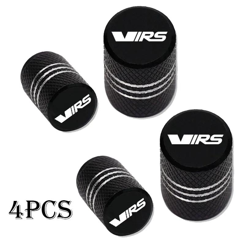 AAABW1 Car Wheel Tire Valve Caps Tyre Stem Covers Airdust Waterproof For Skoda VIRS Octavia Kamiq Kodiaq Karoq RS Superb Fabia Rapid