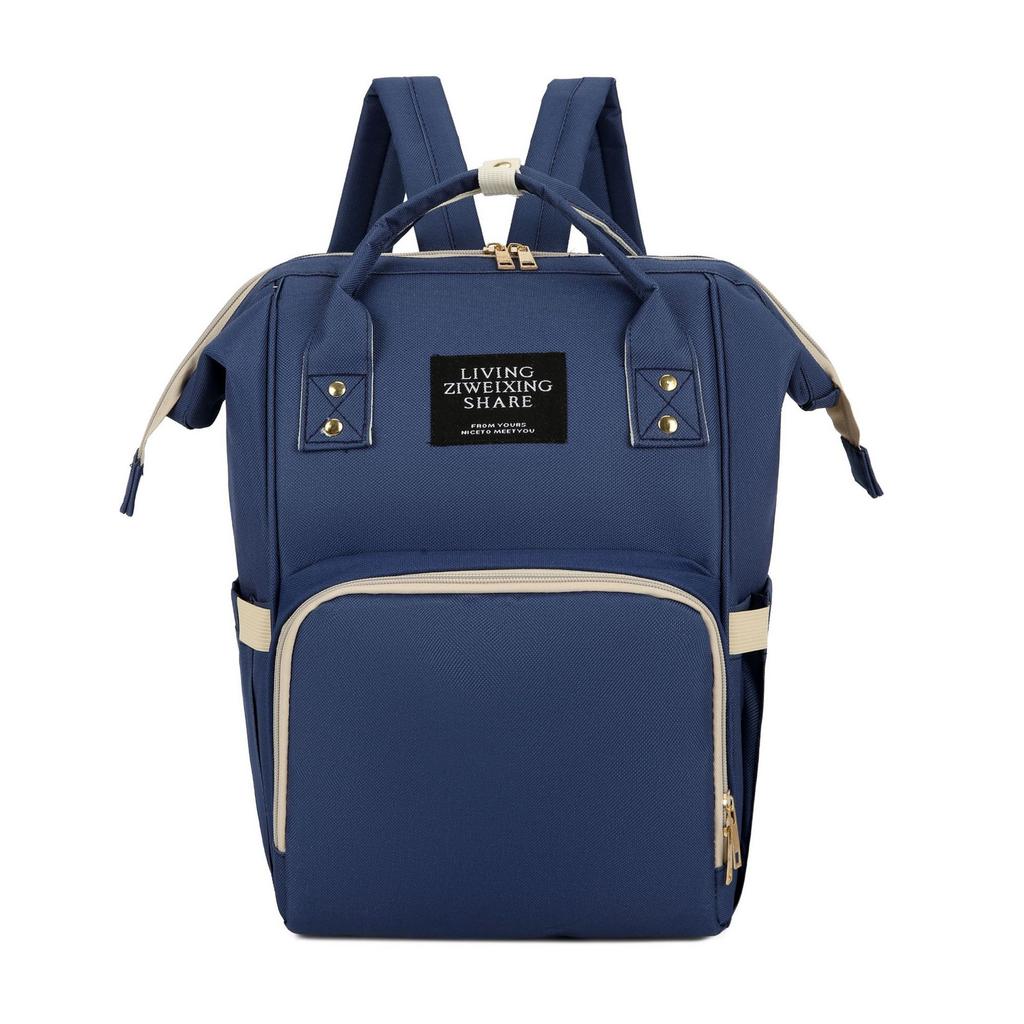 Schoolbag upgraded new wet and dry separation mother and baby bag Oxford cloth large capacity waterproof and wear-resistant women's backpack mommy bag
