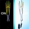 Motorcycle Helmet Light Strip LED Night Signal Light Stripe Glowing Bars Yellow