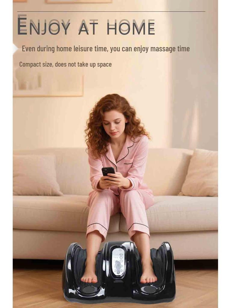 Electric Foot Massager: Heated Kneading for Acupoint Therapy