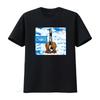 Christopher Cross Secret Ladder Guitar Dance Print T Shirt White All Sizes S 5XL Vintage Washed Stylish Unisex Stretched