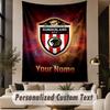 Custom Text Tapestry Sunderland FC Print Wall Tapestry Indoor Living Room Wall Decor