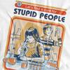 Steven Rhodes Unisex Adult LetÂ´s Find A Cure For Stupid People T-Shirt