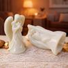 Easy to Use Silicone Candle Mould Featuring Detailed Sleep Angel Designs for Craft Projects