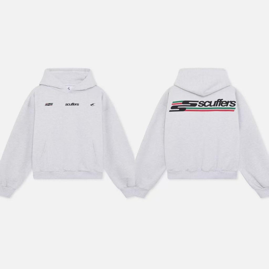 VibeStreet American Retro Casual Loose Trendy Brand Letter Hoodies Jackets Harajuku Aesthetics Punk Simple Versatile Classics Hoodies
