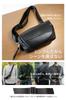BASIC AGAIN Genuine Leather Shoulder Fits a Long Lightweight Perfect for and Product 801 Men's Bag, Horizontal, Compact, Wallet, (300g), Commuting,