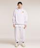 CREAM SODA LAB Human Highlight Heart Jogger Pants Light Gray Yellow