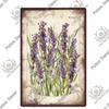 Putuo Decor Flower Vintage Tin Sign Plaque Metal  Retro Wall Art Poster for Garden Living Room Club Decoration