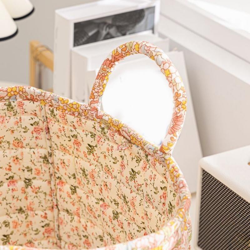 Trendy Handmade Small Polyester Storage Baskets with Handy Organizers Home Accessory for Any Room Organization X3UC