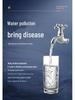 High-Concentration Hydrogen-Rich Water Cup with Electrolysis and Inhalation Features