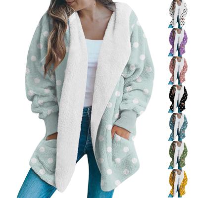 Fashion Women Long Sleeve Knit And Winter Cardigan Sweater Solid Color Coat