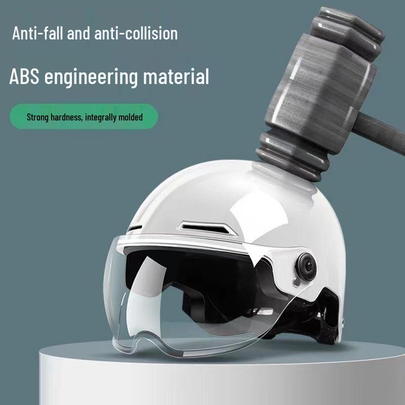 High-Quality National Standard Certified Unisex Electric Vehicle Helmet - Winter-Ready, Windproof, Warm, and Safe for Motorcyclists