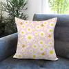 Light Pink Gentle Petals Cushion Cover Comfortable Reversible Pillow Cover Ideal for Car Sofa Bedroom  Beyond