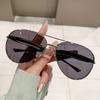 JYL TS Sunglasses Round Small Frame Rivet/98137