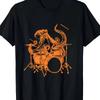 -Octopus Drumming Rock Drummer Fun Drumming Musician T-shirt Men's T-shirt New Retro Punk Casual Unisex T-shirt