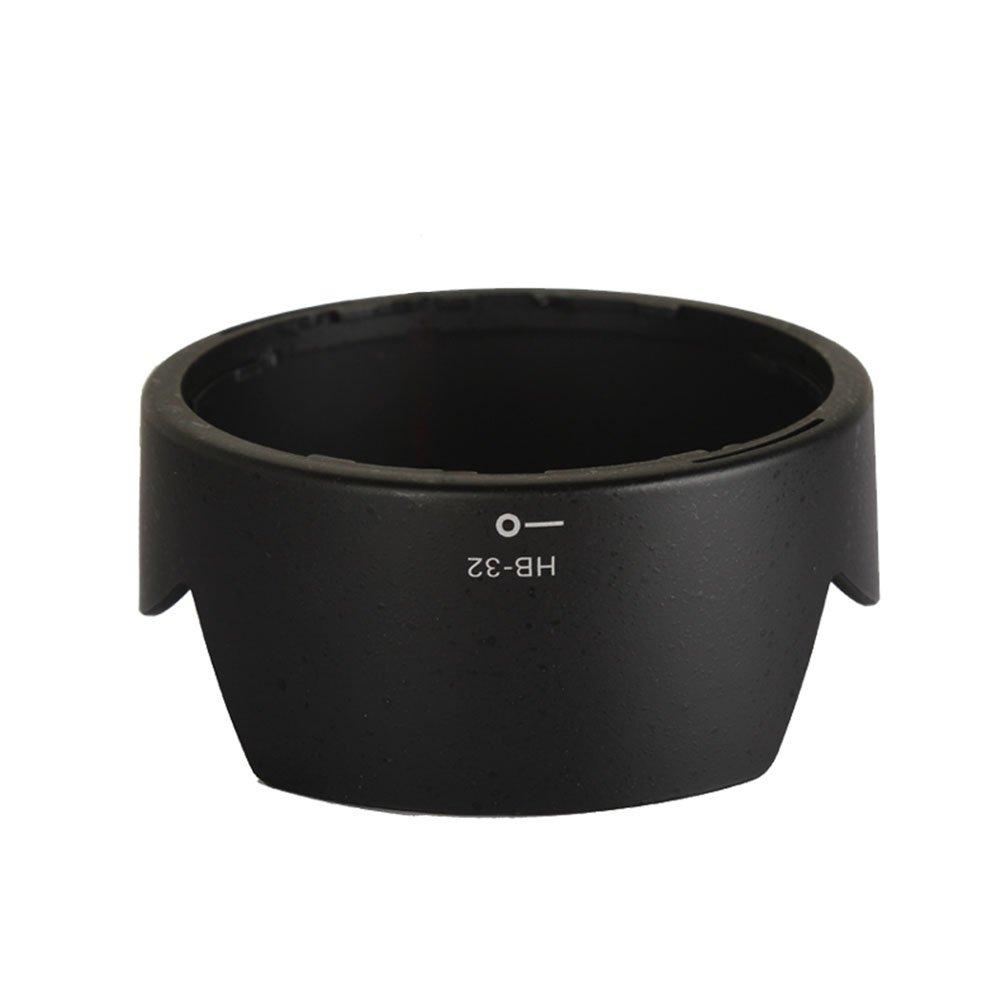 Kinokoo Lens Hood Compatible with Nikon and D7200 and ABS Resin HB-32 D5300, D7100, Lenses, 18-105, 18-135, 18-140, 18-70 Mm,