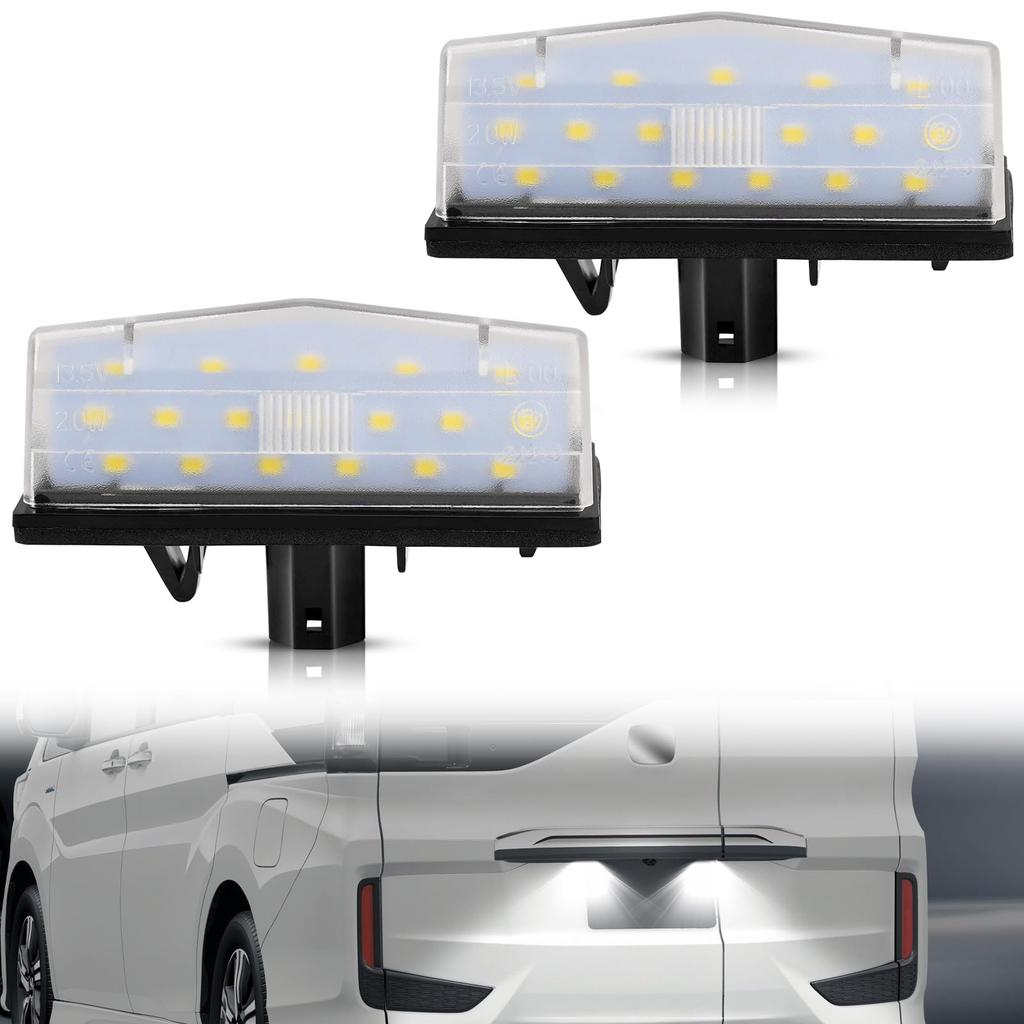 NEIFILES LED License Plate Light for Toyota Prius 30 Prius Alpha 40 and 20 Series Scion Lexus IS300 Sportcross Wagon of Series, Series, C-HR, RAV4,