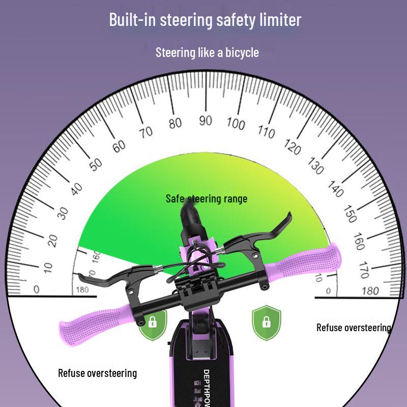 Dibailun Foldable Two-Wheel Scooter for Adults & Kids