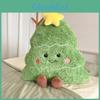 Christmas Tree Plush Pillow With Pp Cotton Filling For Sofa Decor Home Office