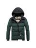Light Cotton Jacket Men's Models Winter Hit The Colour Slim Removable Cap Thickened Hooded Comfortable and Versatile Jacket Men