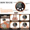 Smart RF Foot Massager Pad - 8 Mode Remote Control for Muscle Relaxation & Leg  Blood  Blood SlimmingCirculation