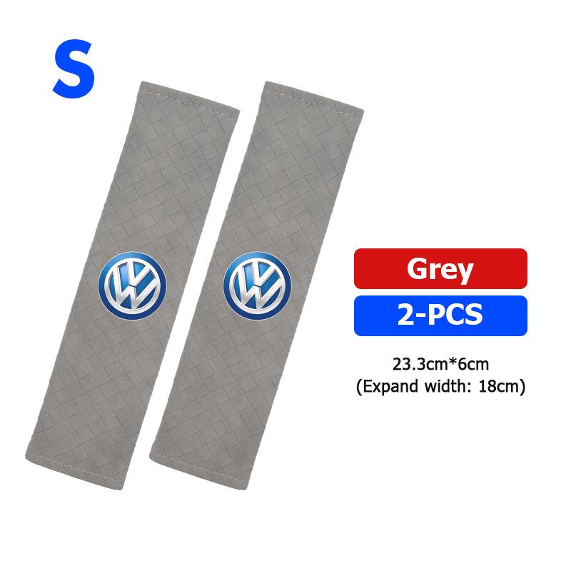 BIG1 For Volkswagen VW General Motors Seat Belt Cover Adjustable Belt Shoulder Pad Golf 4 5 6 7 Polo Jetta Sagitar Magotan Passat B5