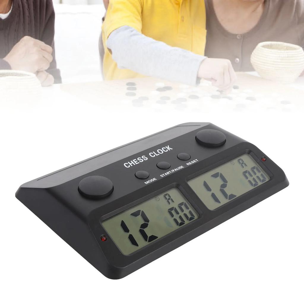 3 In1 Digital Chess Timer Chess Clock with Countdown Time Limit Add Seconds Function for Chinese Chess International Chess Weiqi