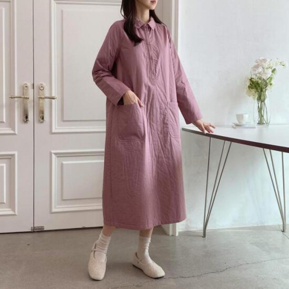New Arrivals Open Run Defeli Lounge Wear Winter Maternity Dress Long Dress Withp