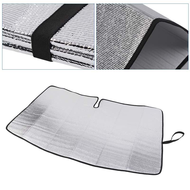 Car Front Windshield Sunshade Window Shade Foldable Sun Visor Cover Fit for Jeep Compass 2007-2016 Car Interior Accessories