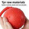 Dog Toys Indestructible Rubber Ball with Rope Solid Elasticity for Training Chewing Self - Entertainment Boredom Relief