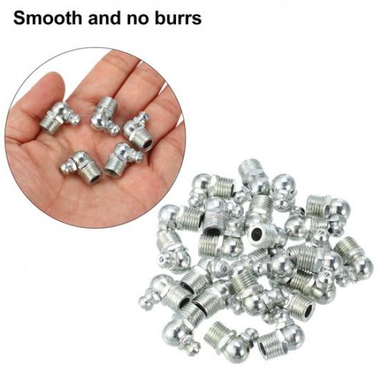 Universal M10x1 Grease Nipple Fitting Steel Grease Zerk Fitting Pack of 25