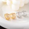 Classic Hollow Earrings for Women: Elegant European and American Design, Trendy High-Class Ear Jewelry