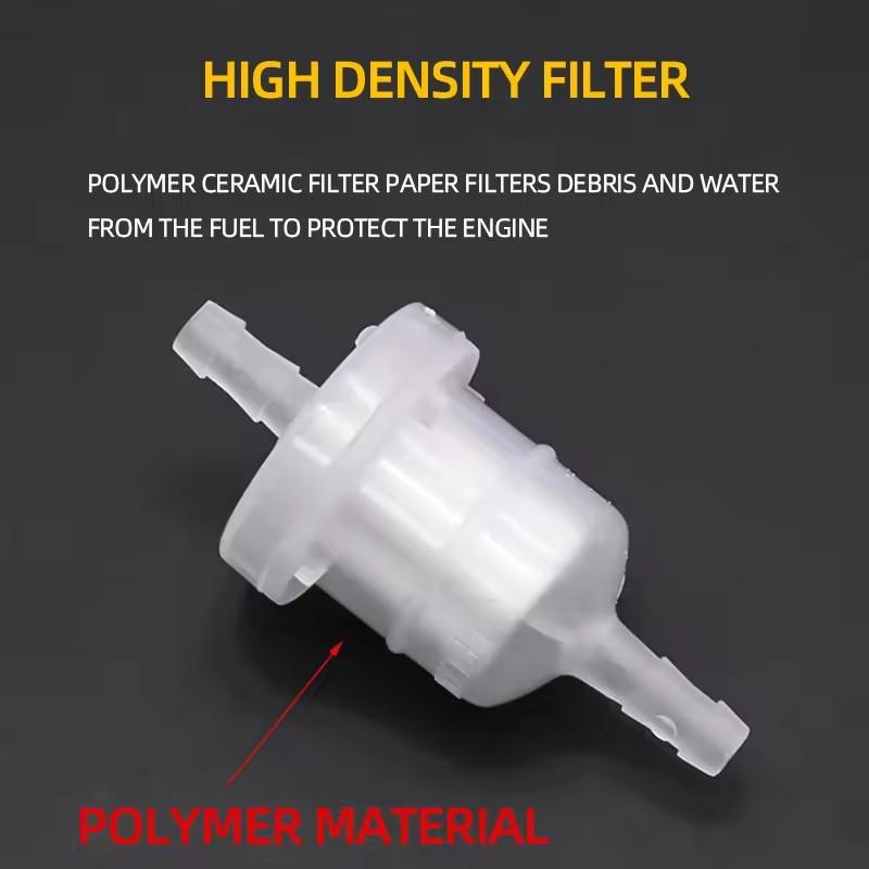 2/5PC Fuel Filter Motorcycle Scooter Filter Tool Motor ATV Fuel Filter Accessories