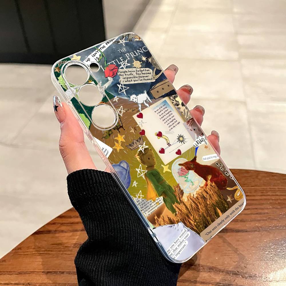 The Little Prince Phone Case For SamsungA10,12,20,21S,30,31,40,50,51,52,70,71 Transparent Cover
