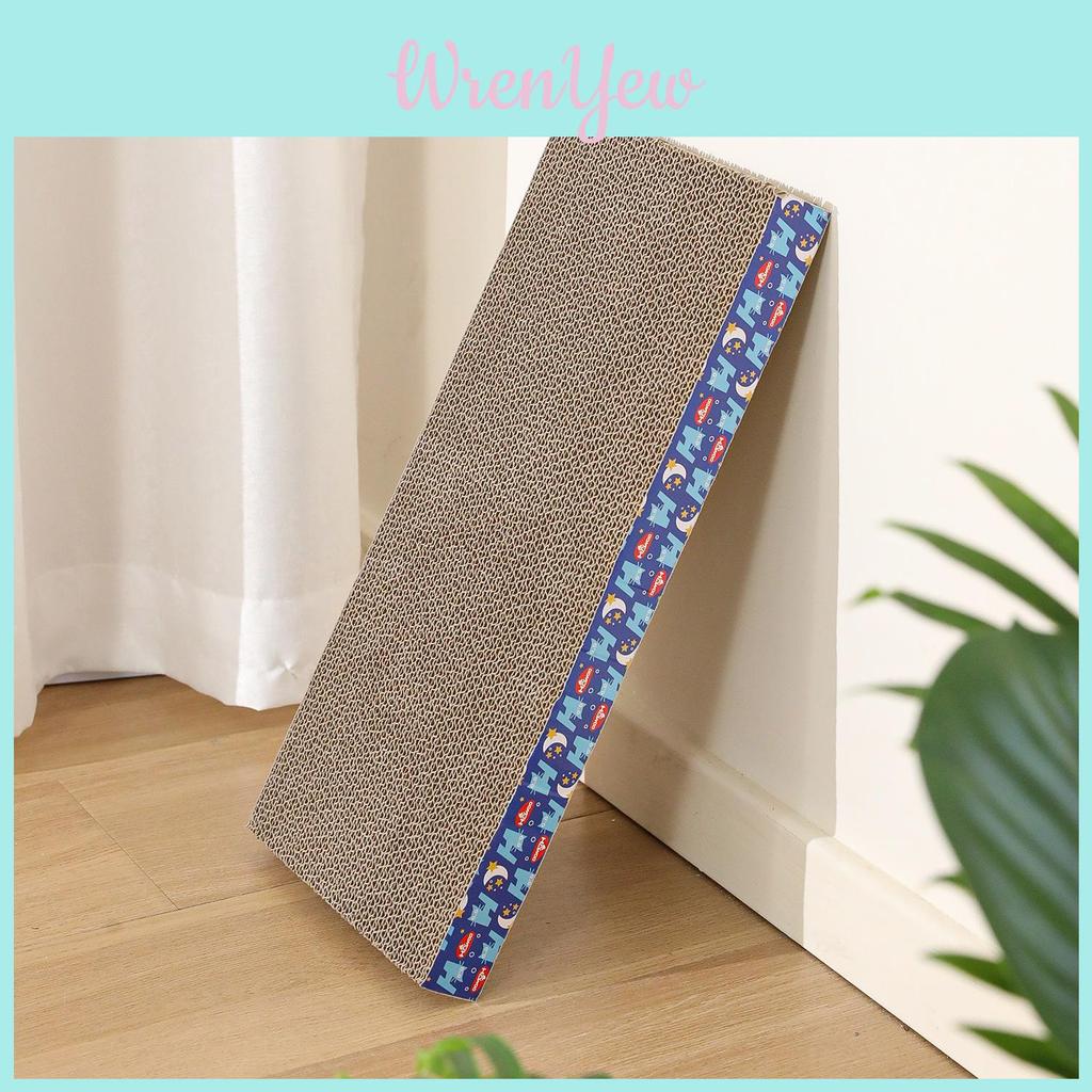 Cat Scratching Board High Density Corrugated With Catnip For Cats And Pet Play