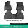 TPE Floor, Seat Back, and Trunk Mats for 2019-2024 BMW X5