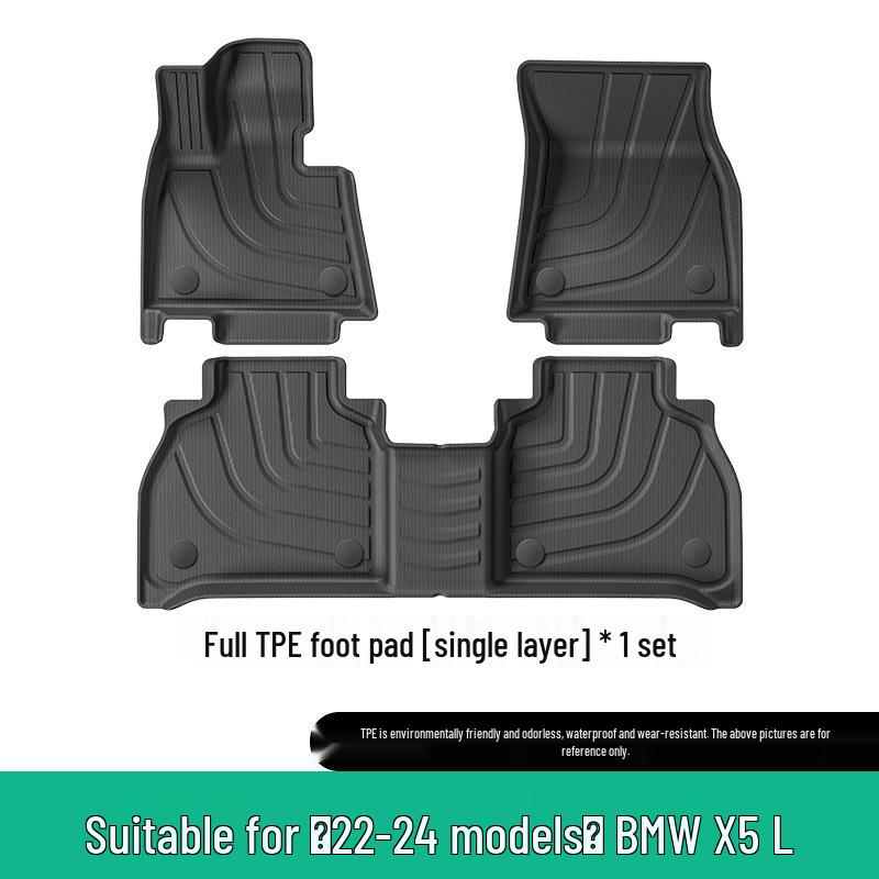 TPE Floor, Seat Back, and Trunk Mats for 2019-2024 BMW X5