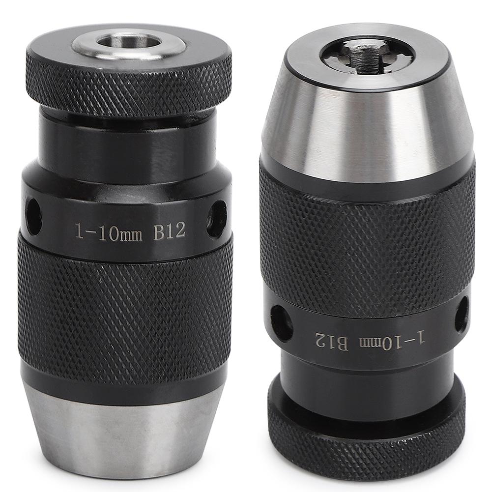 

B12 Самозатягивающийся сверлильный патрон Фрезерный станок Автоматический фиксирующийся сверлильный патрон Детали токарного станка с ЧПУ