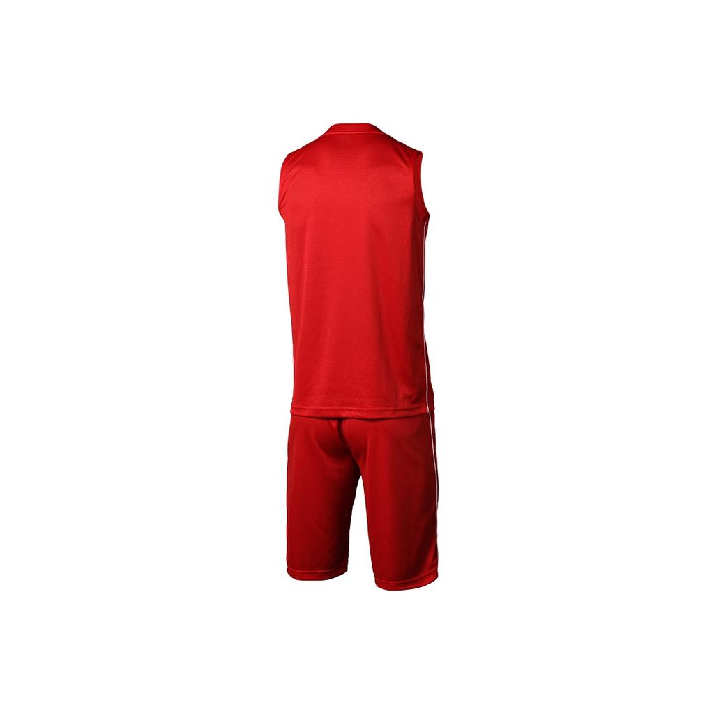 Li Ning Training Basketball Competition Suit Men sportswear Red AATM039-2