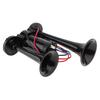 150dB Super Loud Black Air Horn Kit with Compressor Heavy Duty for Truck Train Marine Car Vehicles