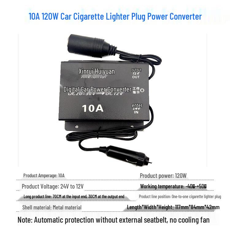 24V To 12V High-Power DC Buck Converter for Cars and Trucks