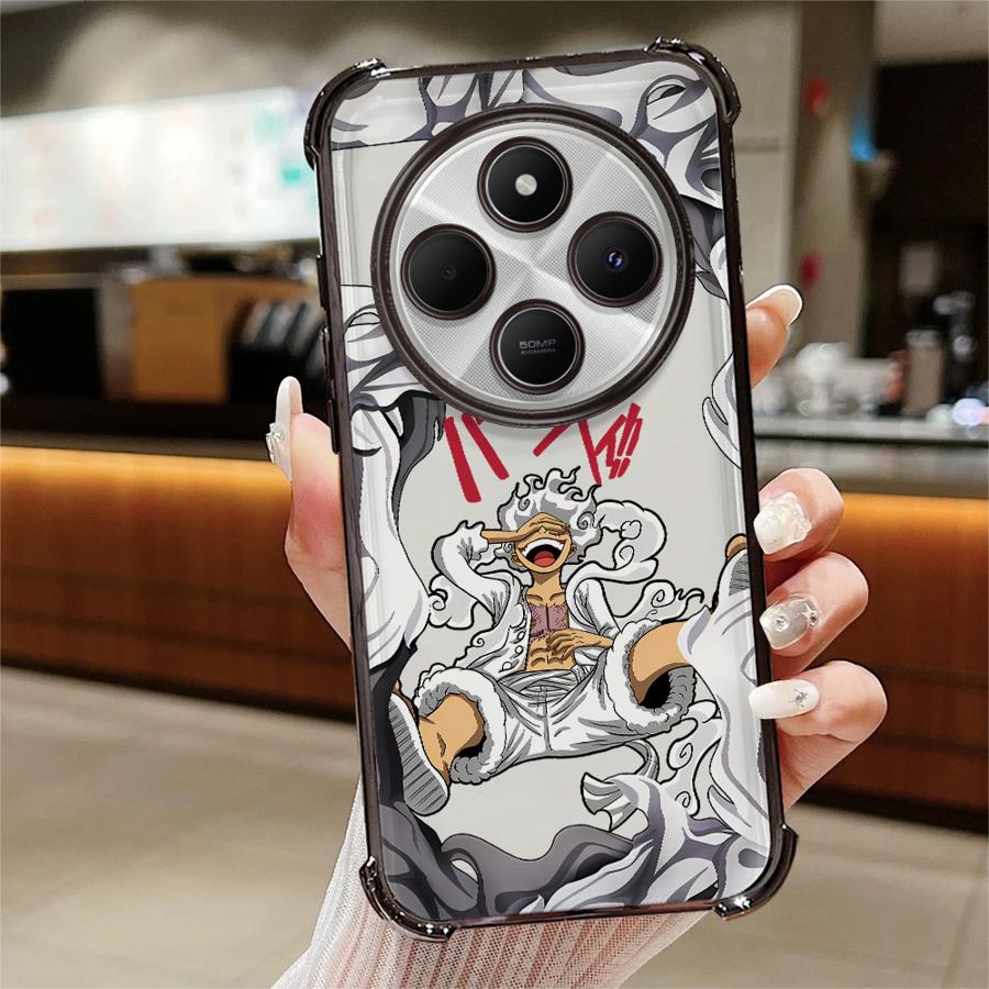 Anime Ones Pieces Clear Cover Phone Case for Xiaomi Redmi K80 Pro 13C A5 K80 5G A3X A3 14C