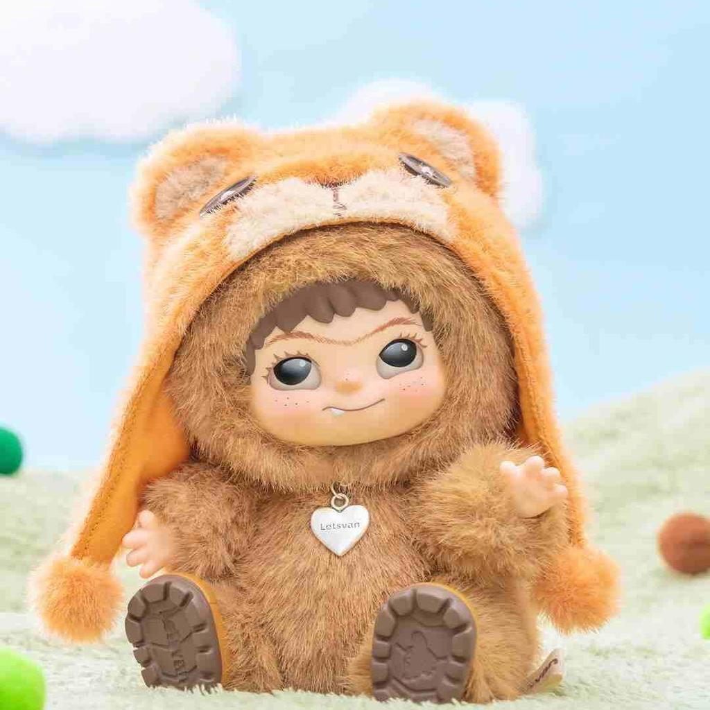 Plush doll fun tide baby blind box wakuku hand puppet ornament children's holiday gift hand puppet toys backpack decoration