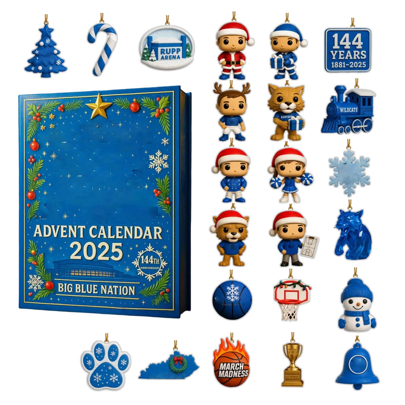 

2D Plane+airplane Box +24PC+ Fitness Decoration Advent Christmas Countdown Box Calendar One Size